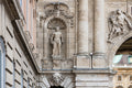 Statues on the facade of Buda Castle #6