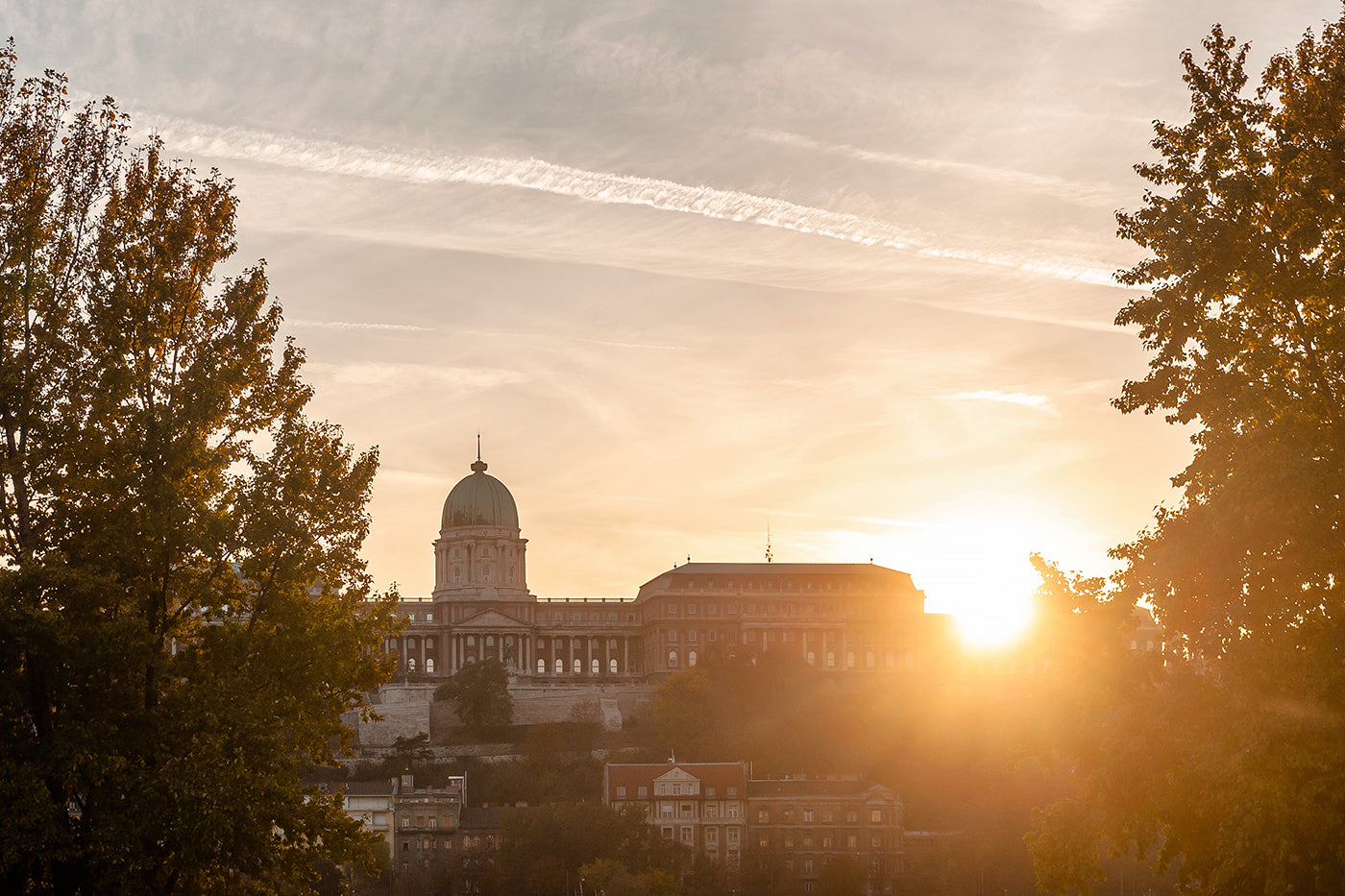 Buda Castle at sunset #18
