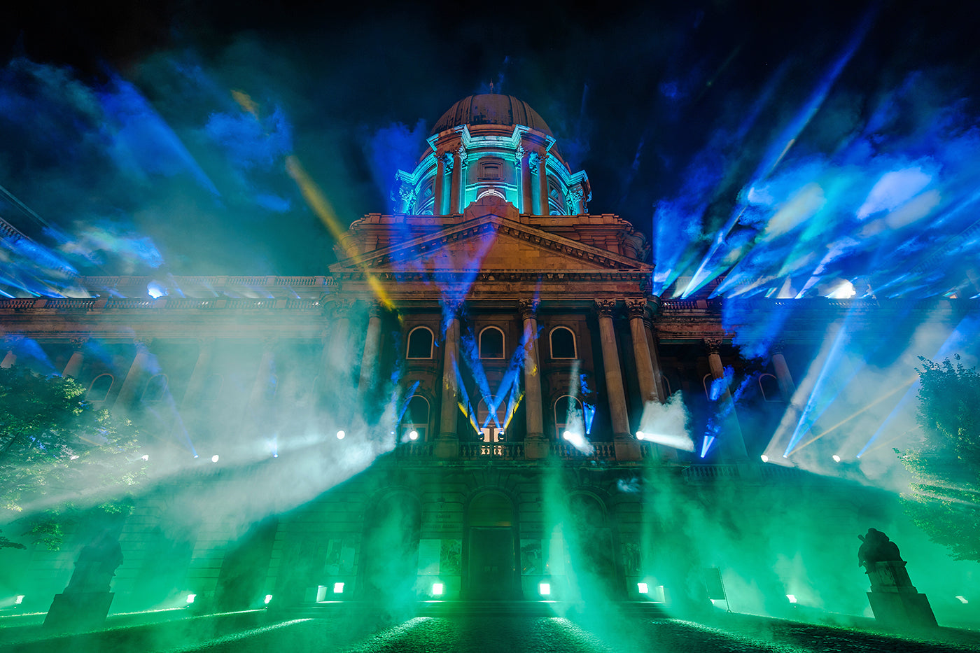 Light painting in Buda Castle #21