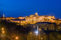 Buda Castle at night from Tabán #32