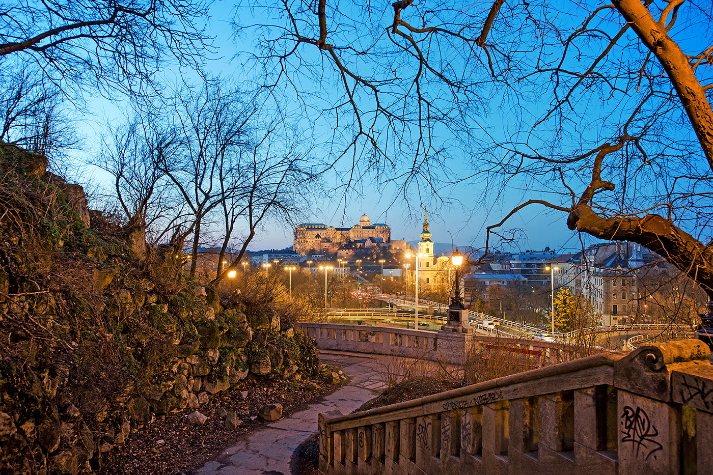 View of Buda Castle and Tabán from Gellért Hill #64