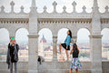 Tourists at Fisherman's Bastion #110