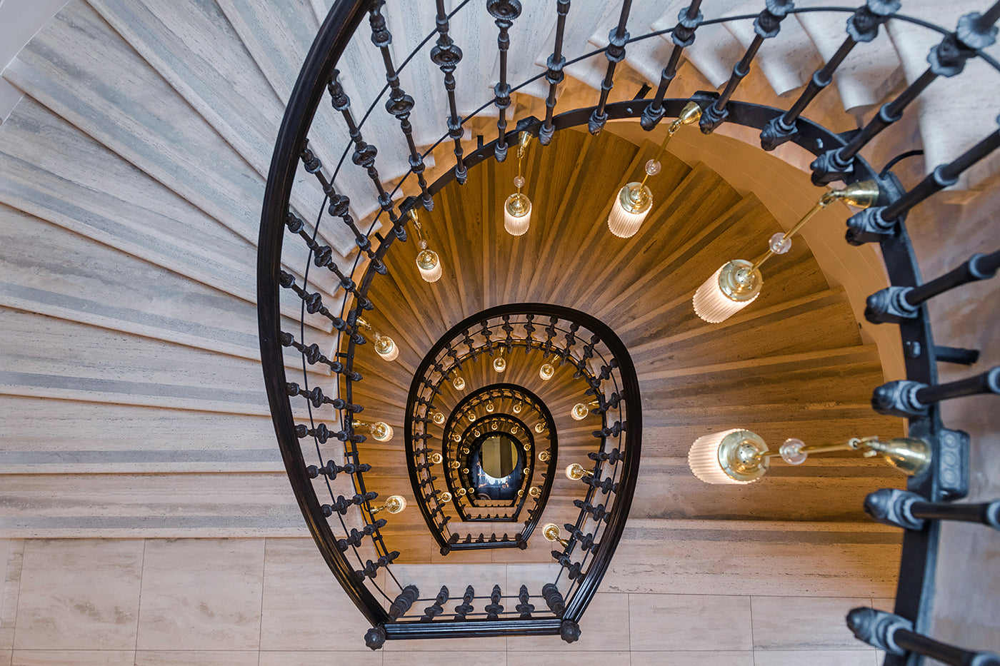 Csigalépcső az Aria Hotelben #174