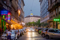 Akácfa Street at night #208