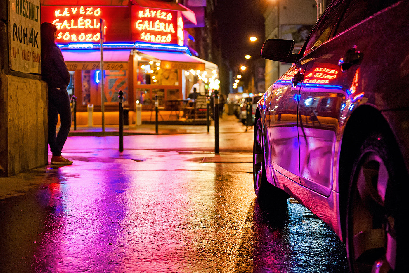 Akácfa Street after the rain #211