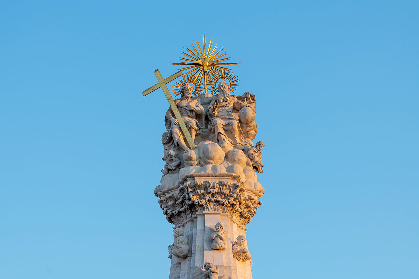 Top of the Holy Trinity Statue #263