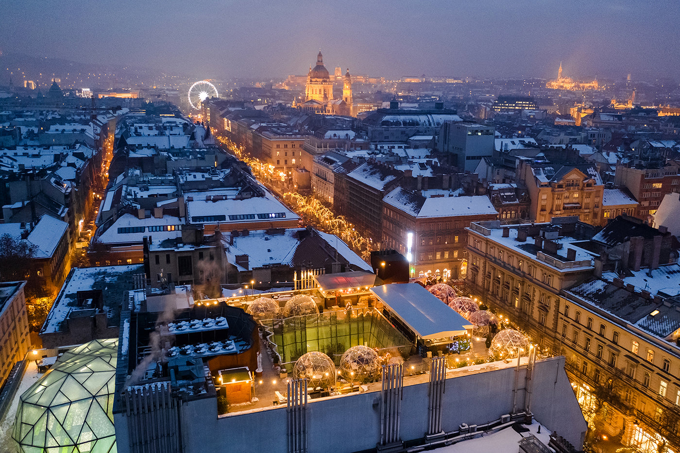 360 Bar and Budapest with drone #293