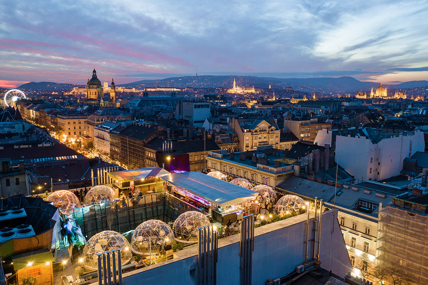 360 Bar and Budapest with drone #296