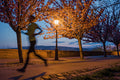 Evening run on the Tóth Árpád promenade #327