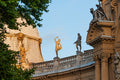 Sculptures on the roof of the Agricultural Museum #369