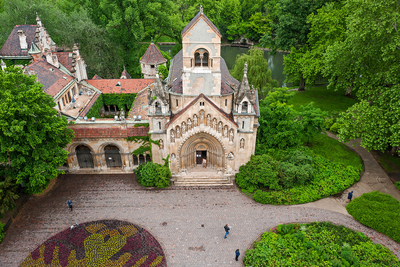 Jáki Chapel from above #375