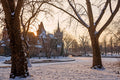 Snowy Vajdahunyad Castle #384