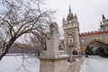 Snowy Vajdahunyad Castle #390