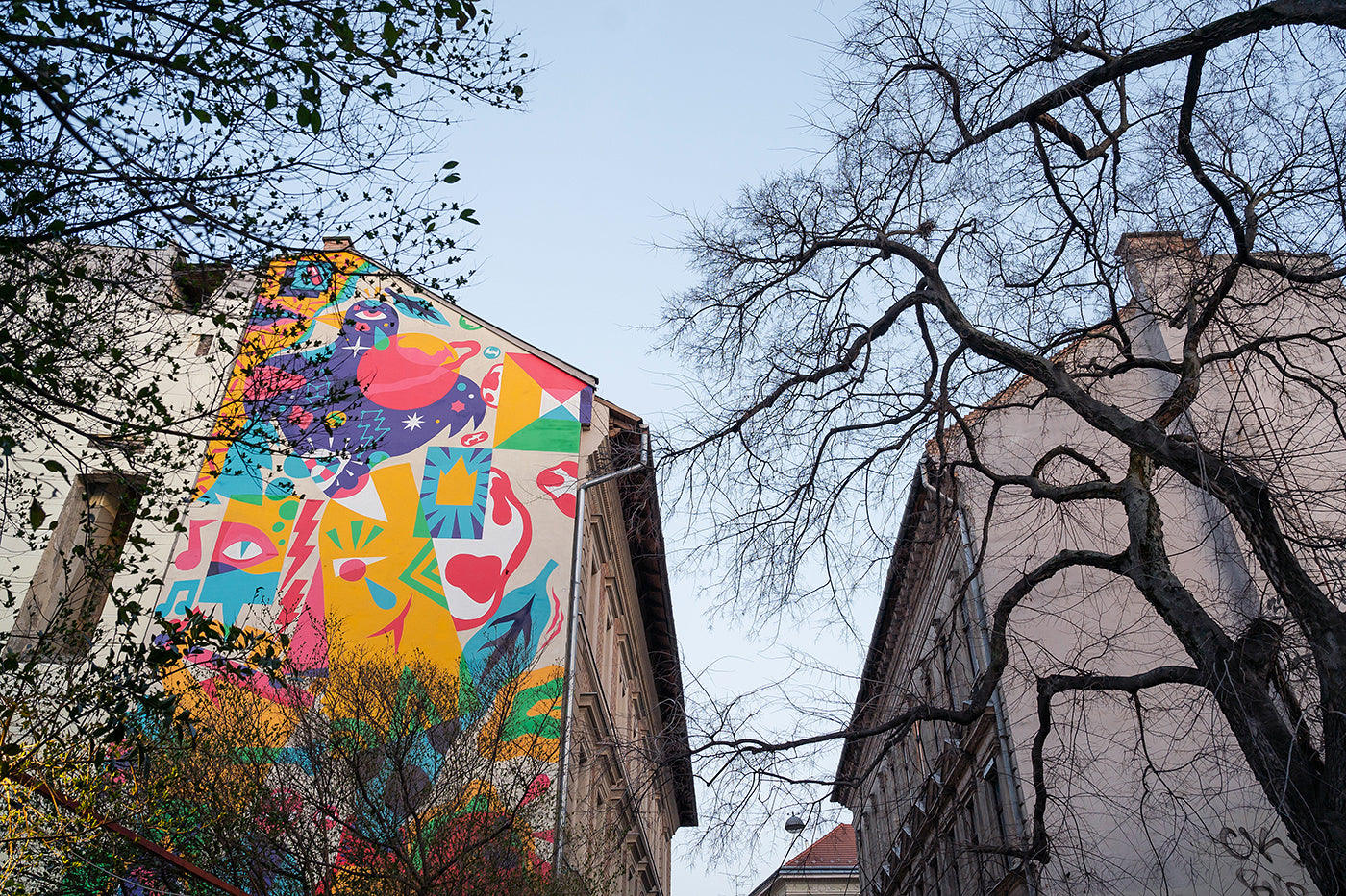 Mural on Kazinczy Street #432