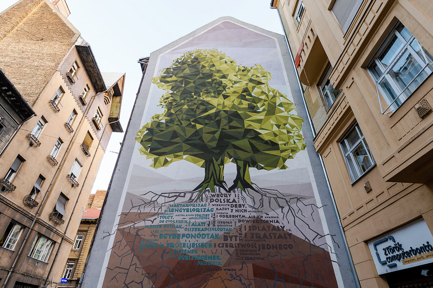Mural on Klauzál Street #450