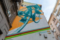 Mural on Akácfa Street #484