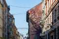 Mural on Akácfa Street #487