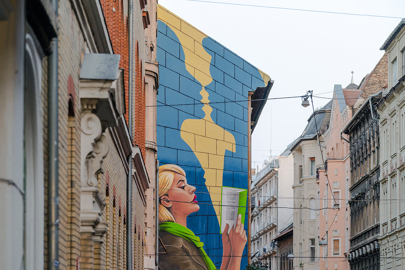 Mural on Akácfa Street #491