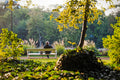 Sitting on a bench on Margaret Island #566