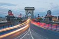 Chain Bridge at dusk #584