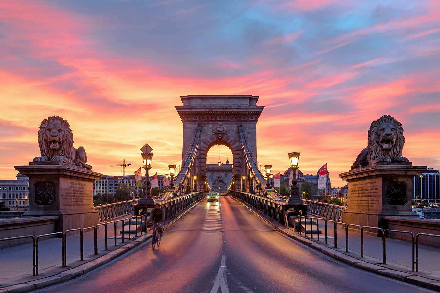 Chain Bridge at sunrise #591
