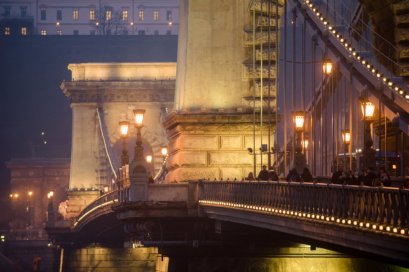 Chain Bridge at night #598