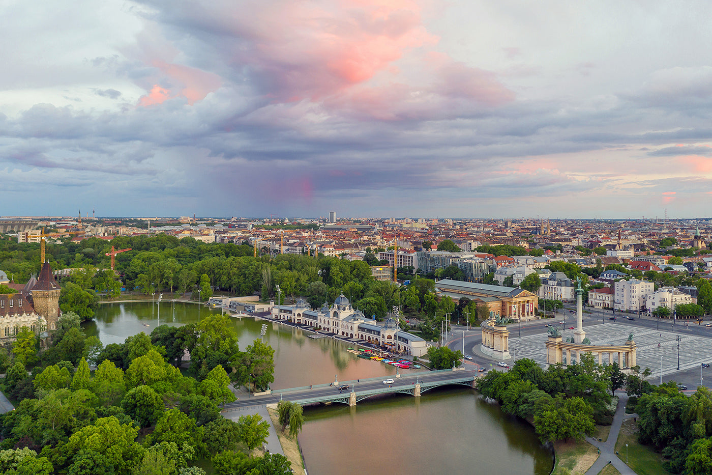 Városliget drónnal #732