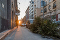 Abandoned Christmas tree on Király Street #736