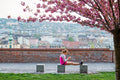 After a run on the Tóth Árpád promenade in spring #746