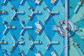 Palatinus beach from above with drone #775
