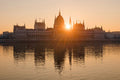 Parliament from the Buda side at sunrise #803