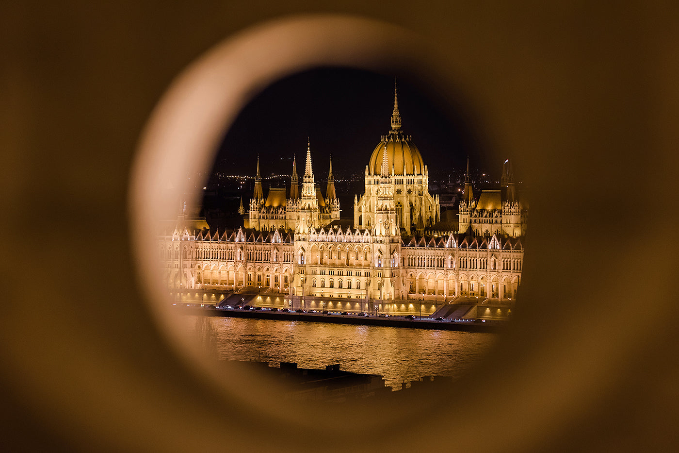 Evening Parliament from Fisherman's Bastion #874