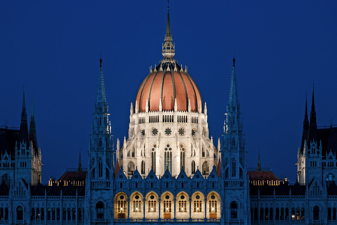 Evening Parliament from the Buda side #879