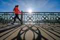 Morning run on Liberty Bridge #1146