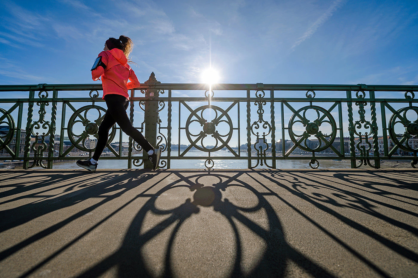 Morning run on Liberty Bridge #1146