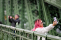 Tourists on Liberty Bridge #1151