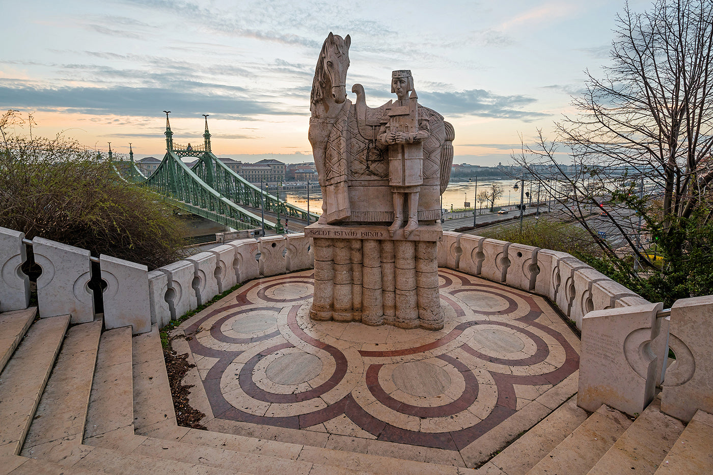 Statue of Saint Stephen on Gellért Hill #1162