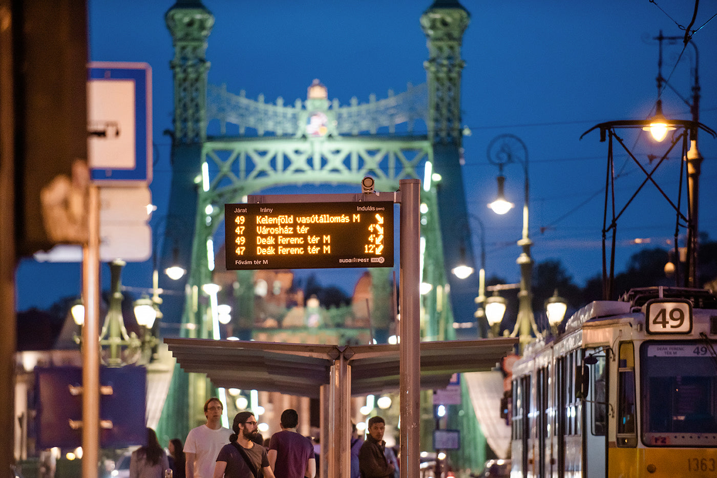 Main Customs Square at night #1179