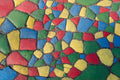 Colorful sidewalk in the City Park #1247