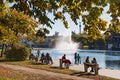 City Park Lake in Autumn #1262