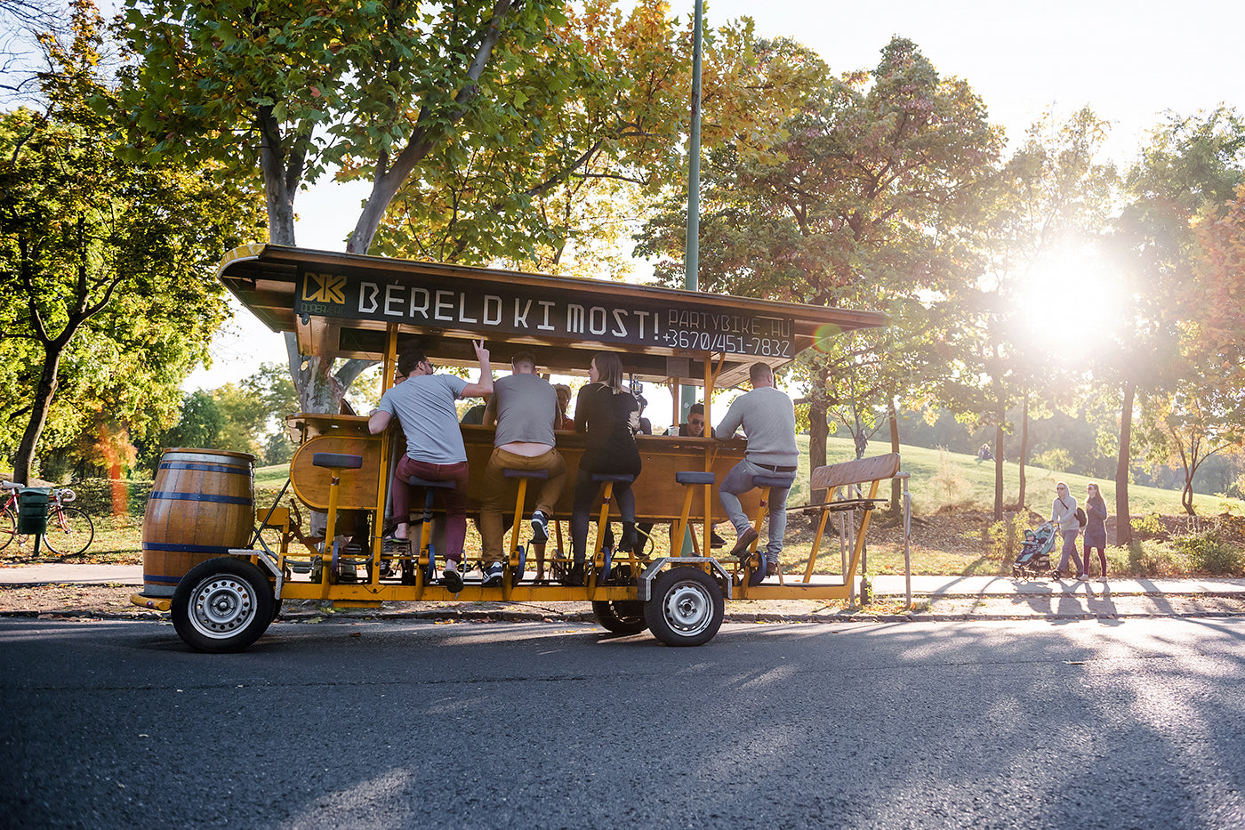 Beer bike a Városligetben #1278