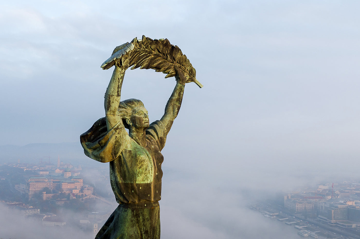 Szabadság szobor ködben #1299