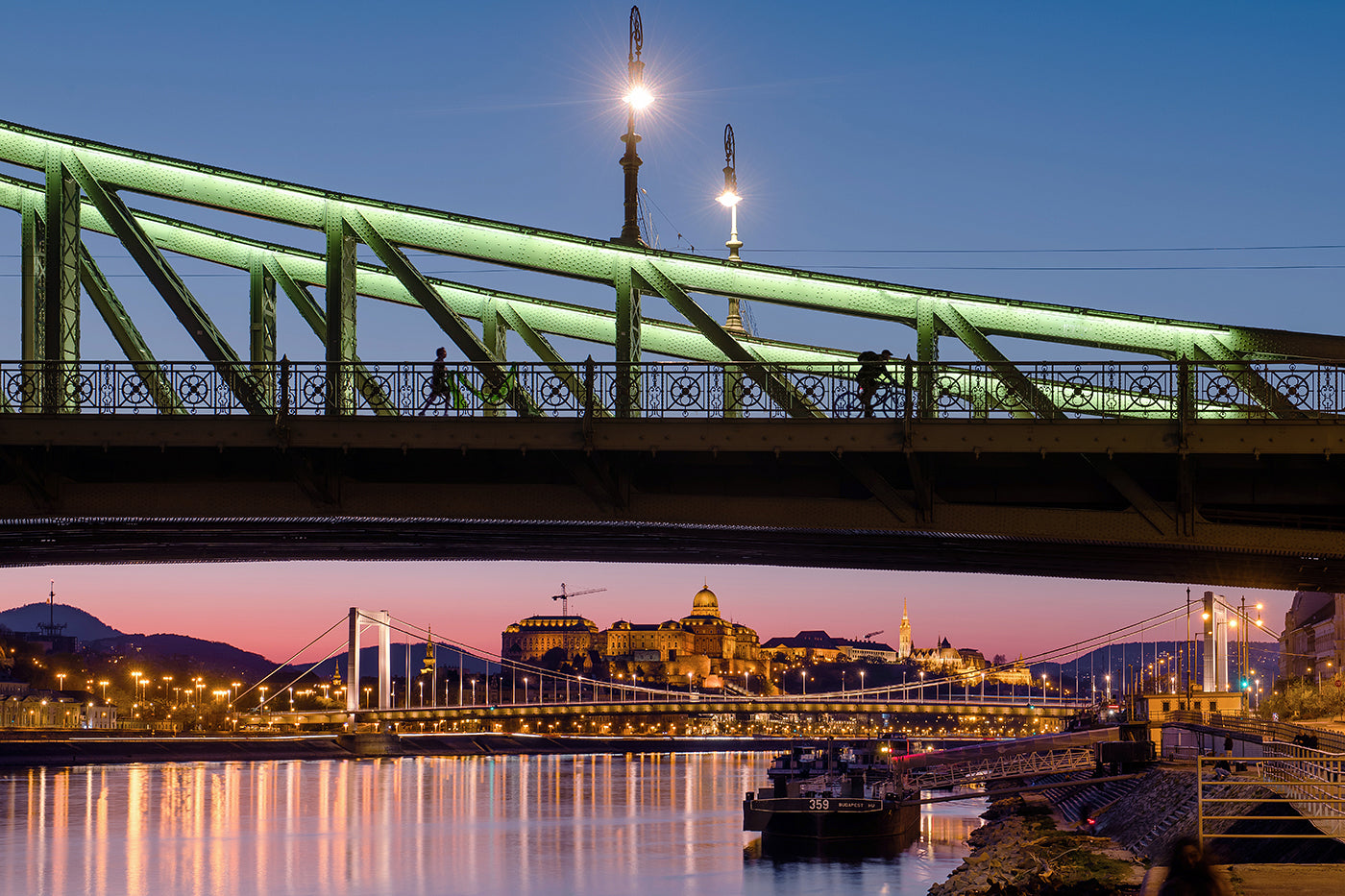 Budapest evening view #1342