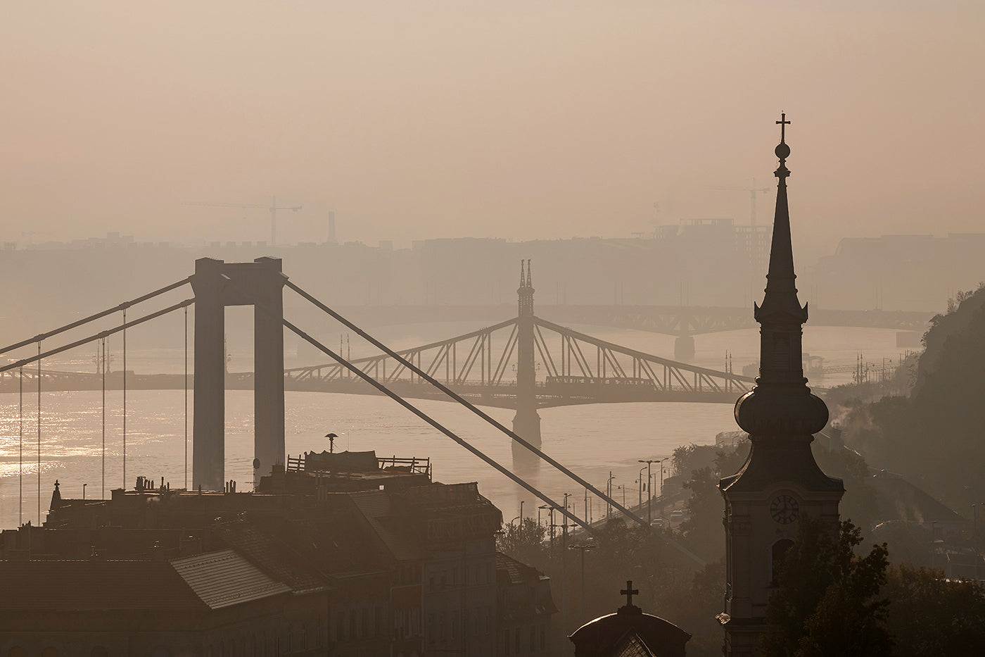 View from Buda Castle in autumn #1381