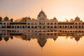 Reflective Artificial Ice at Sunset #1498