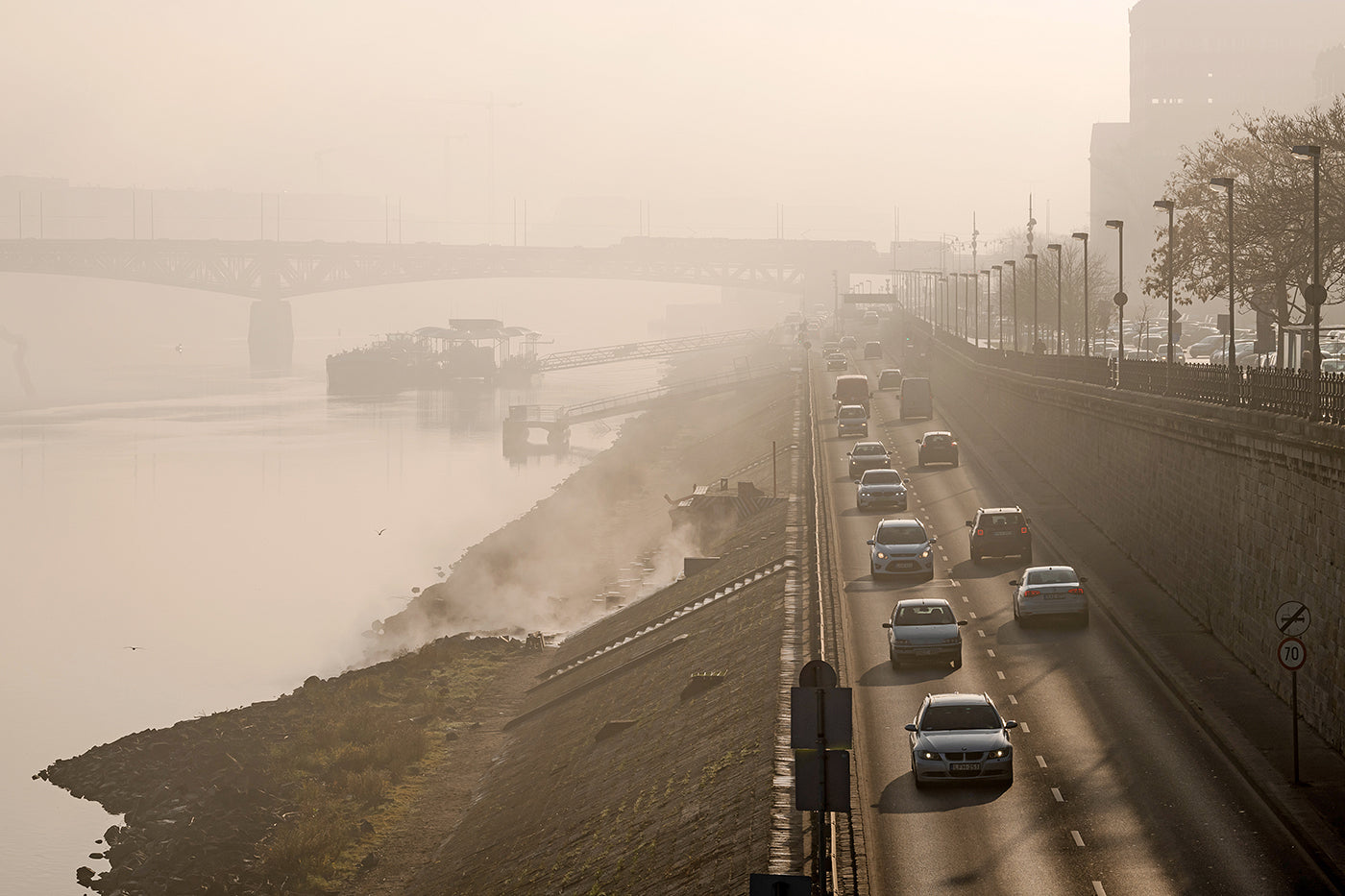 Morning fog on the lower quay #1559