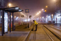 Foggy evening on the Grand Boulevard #1586