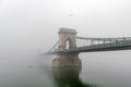 Chain Bridge in the fog #1632