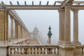 Castle Garden Bazaar in the fog #1639
