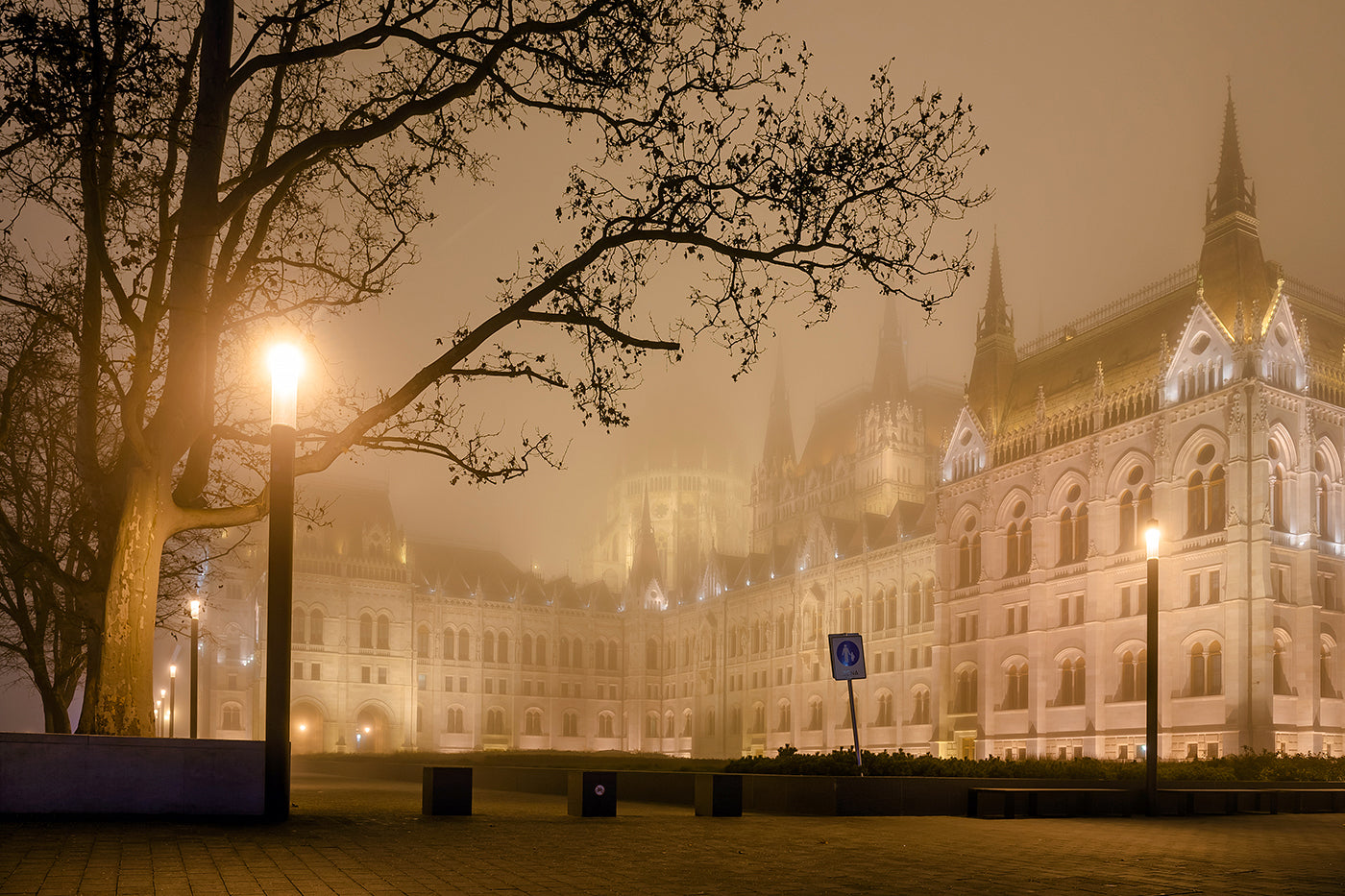 Esti Parlament ködben #1653
